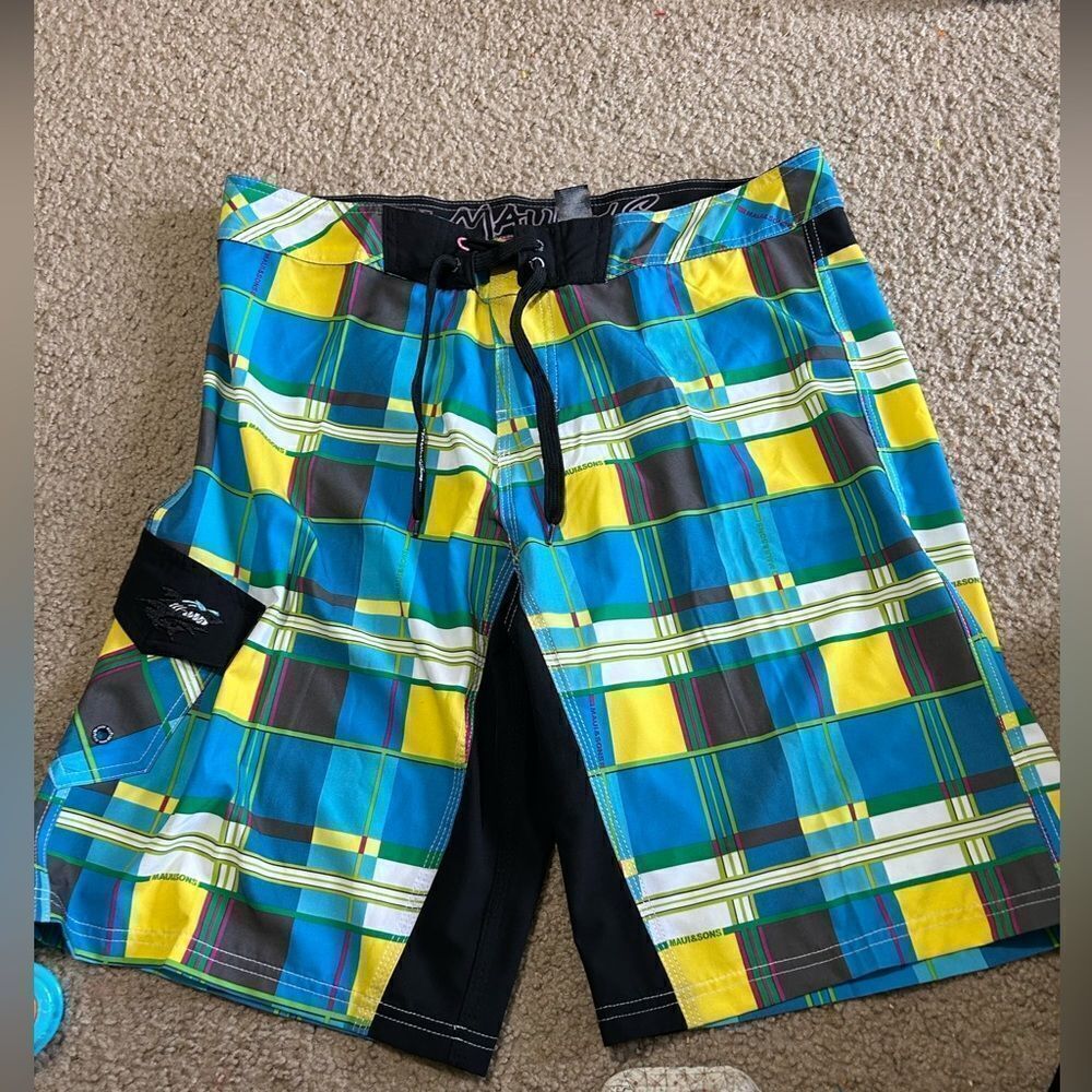 Maui and Sons Swim Trunks Board Shorts